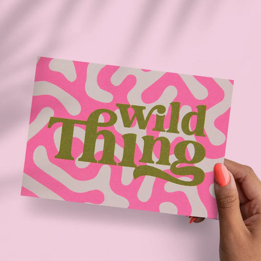 Wild thing | Postkarte