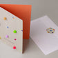 Klappkarte mit Pompons | Happy confetti to you