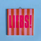 Bedruckte Fliese – Liebs! Streifen