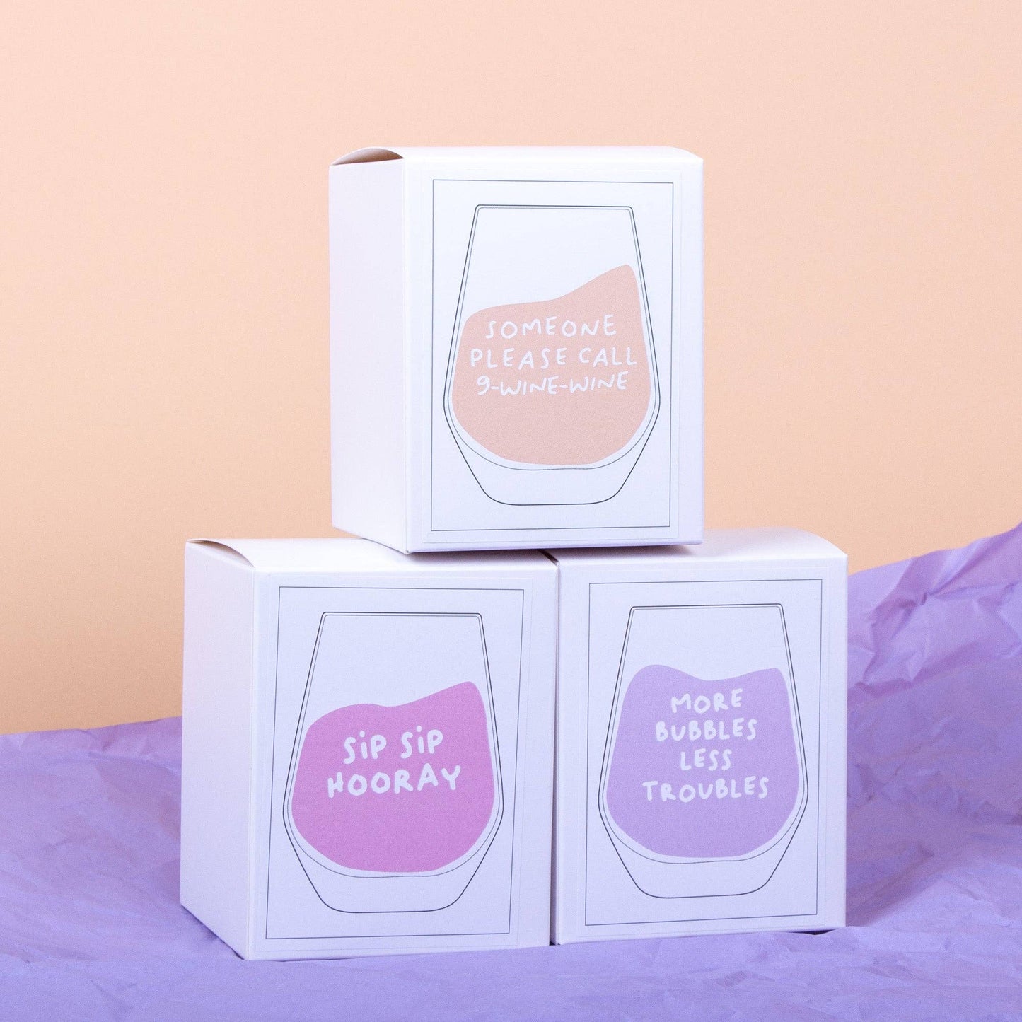 Glas "9-WINE-WINE"