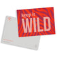 Keep it wild | Postkarte