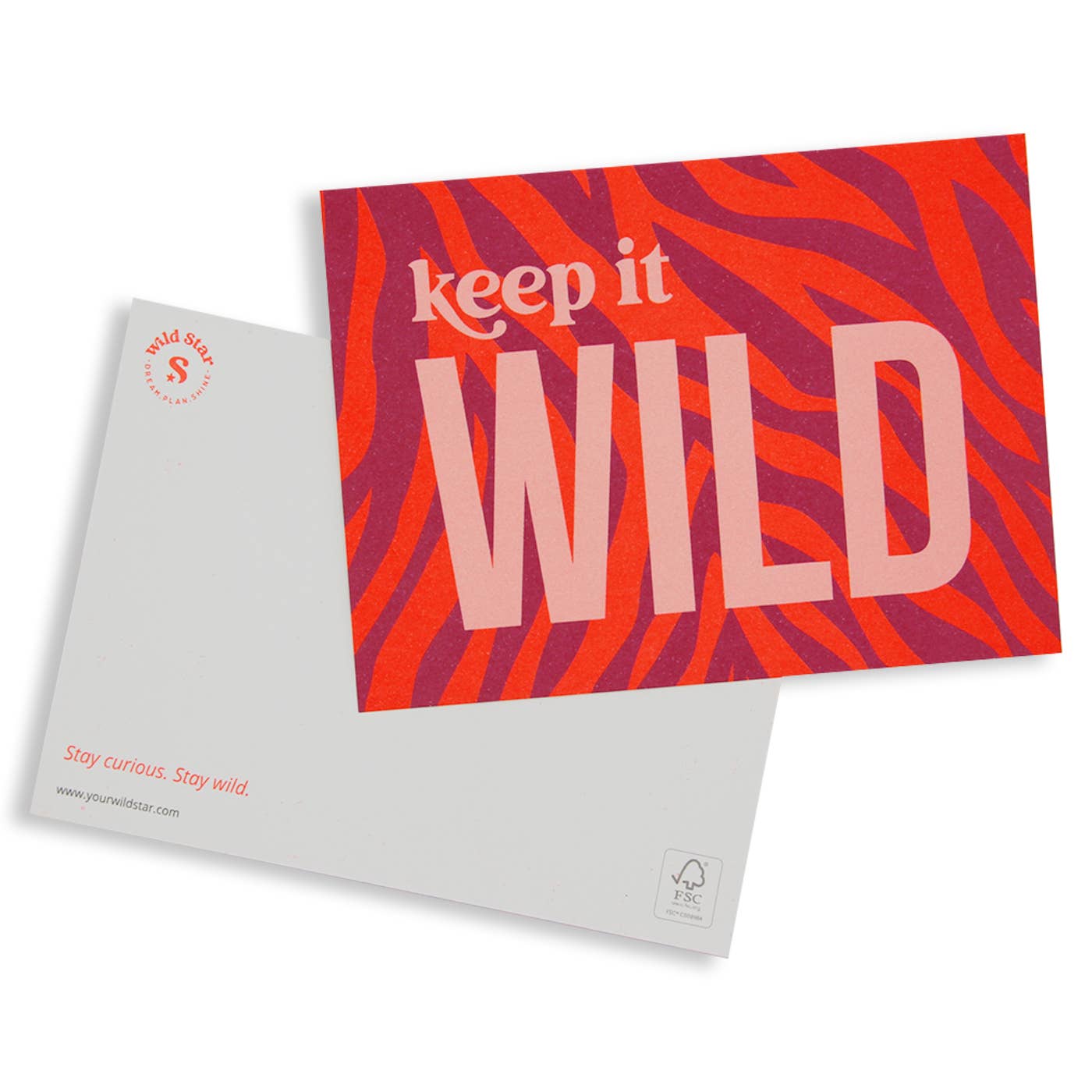 Keep it wild | Postkarte