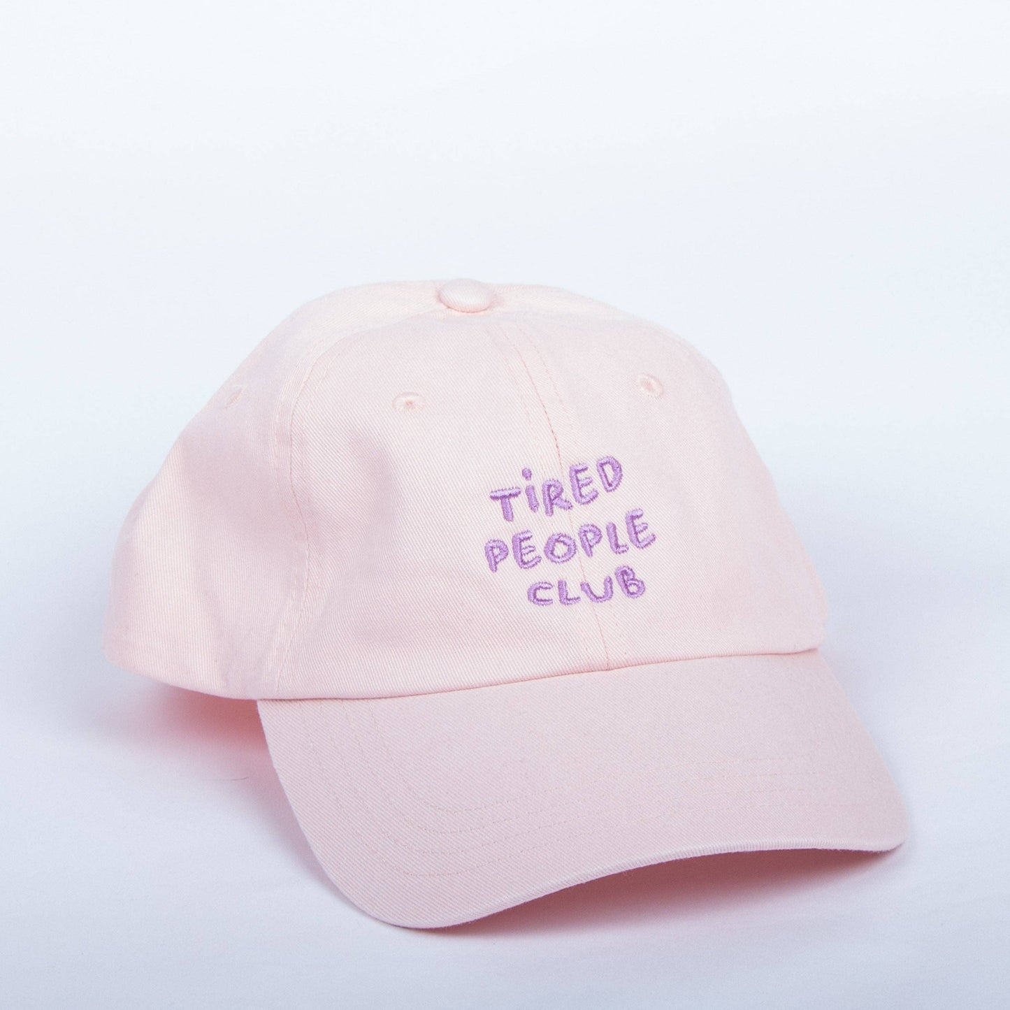 cap "tired people club" | light pink/lilac