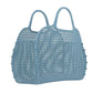 Vintage Retro blaue Tasche