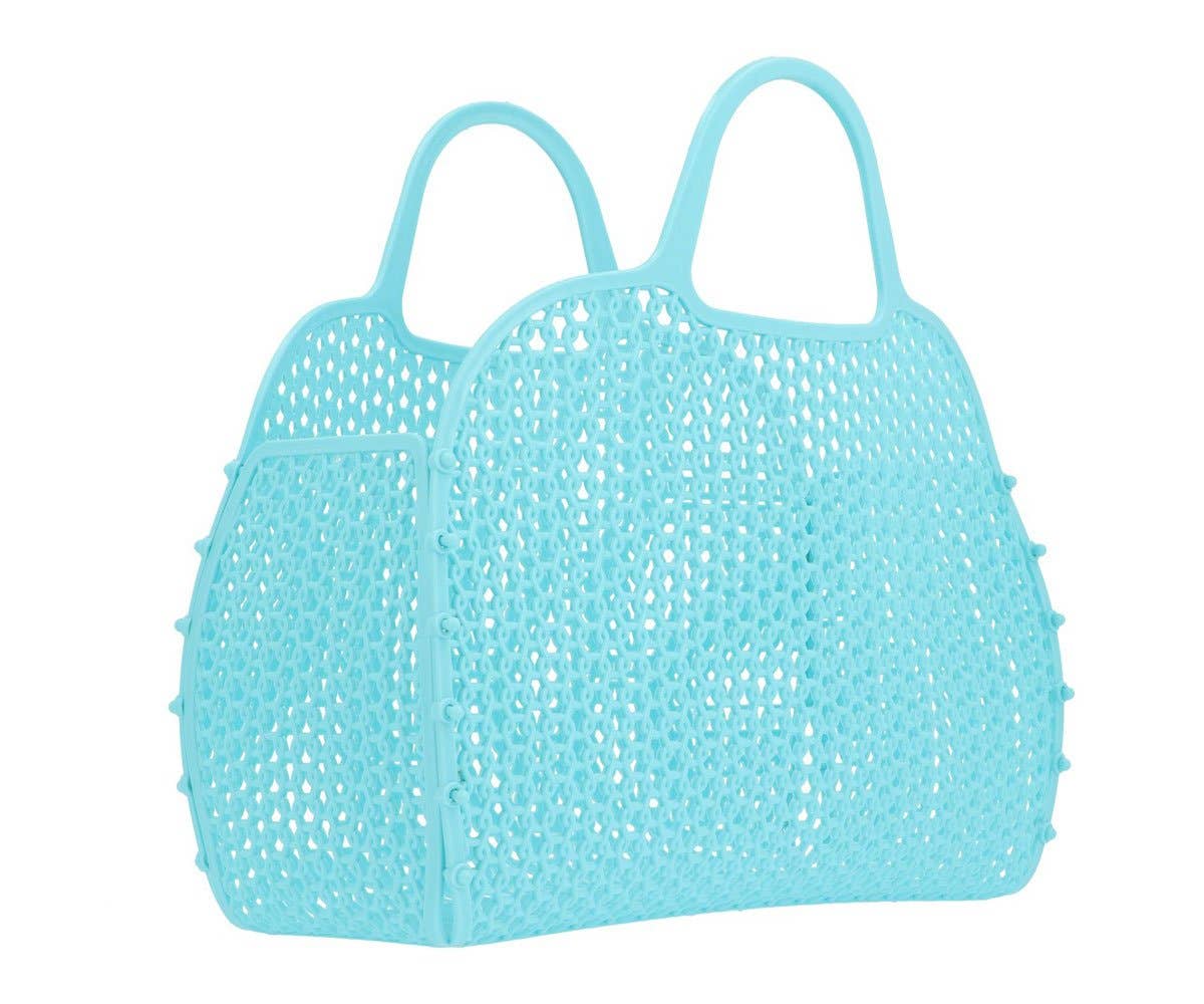 Retro Vintage Tasche in Türkis