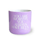 Porzellanbecher YOU ARE WORTHY - Limited Edition