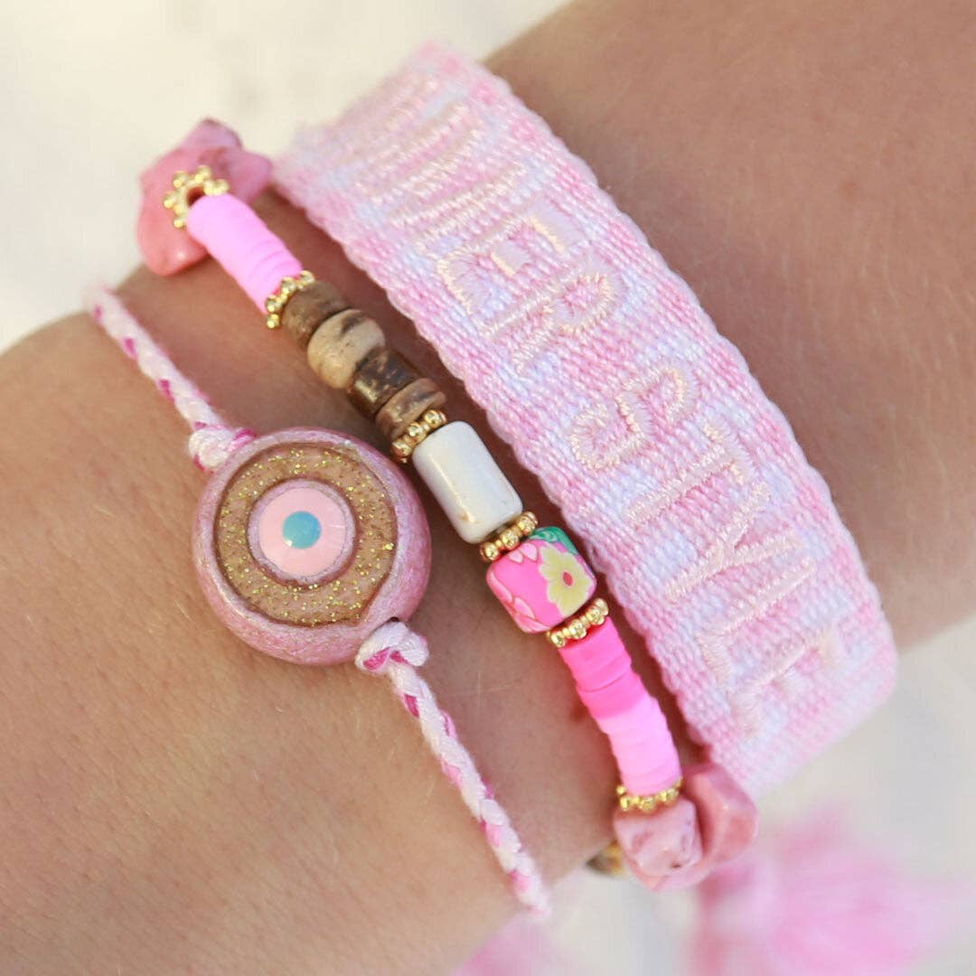Armband "Evil Eye" gold - handmade