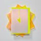 hang me happy * heart neon gelb