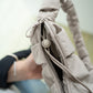 PLEAT MOON BAG small