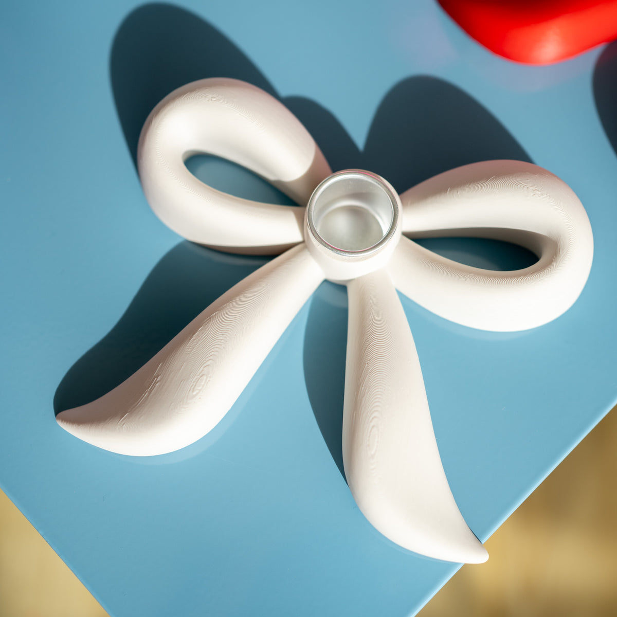 Kerzenhalter BOW, 3D Druck | versch. Farben