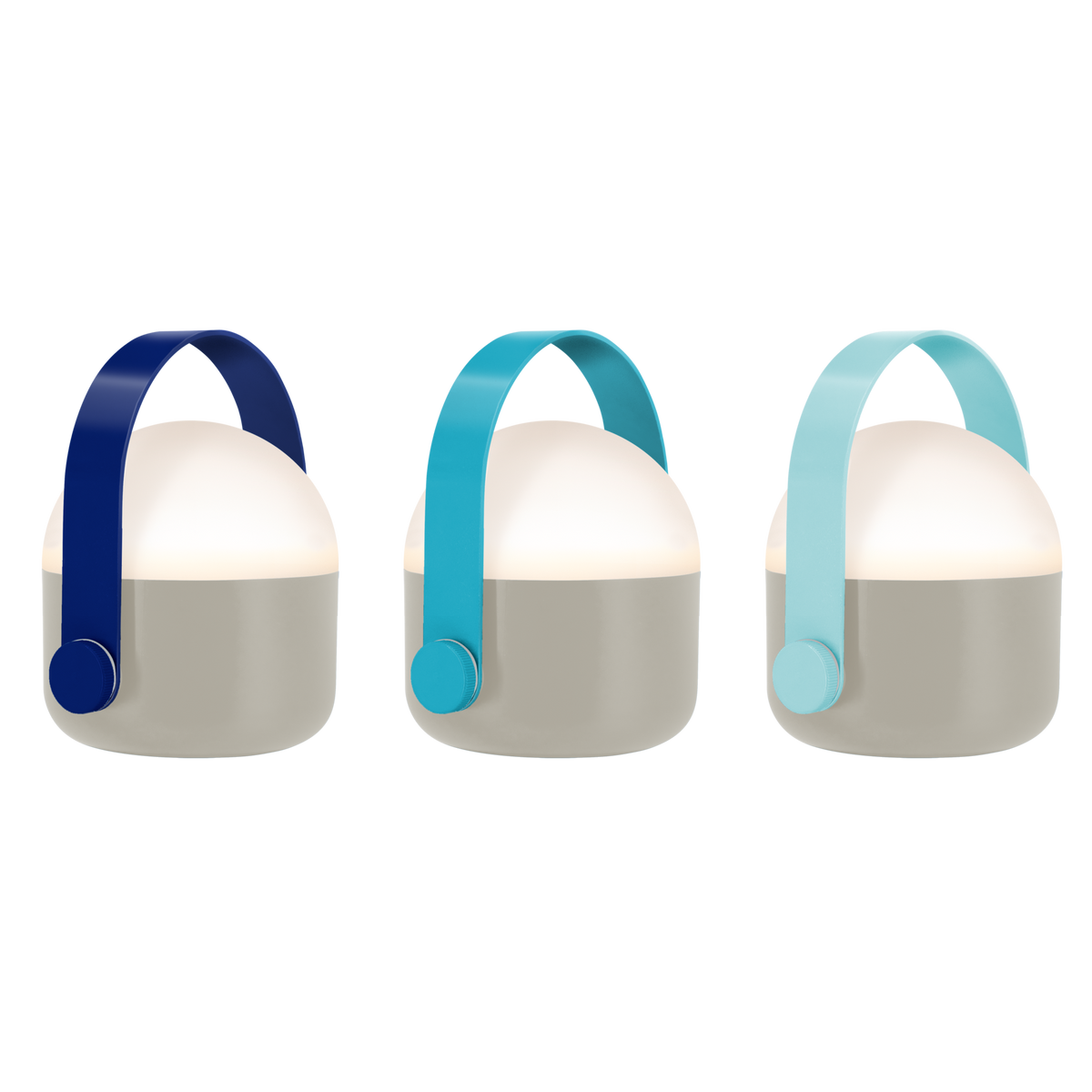 Leuchten OLE mini | 3er-Set, blue