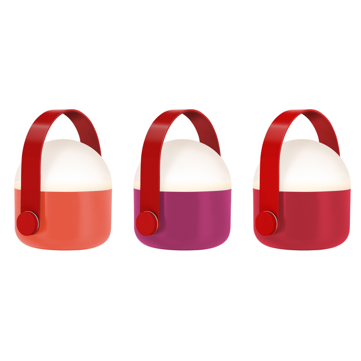 Leuchten OLE mini | 3er-Set, red