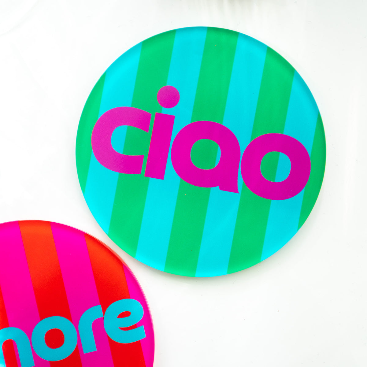Acryl-Untersetzer | ciao