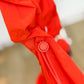 MOON BAG RUFFLE, hot coral