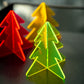 3D Acryl-Tannenbaum | Neongelb