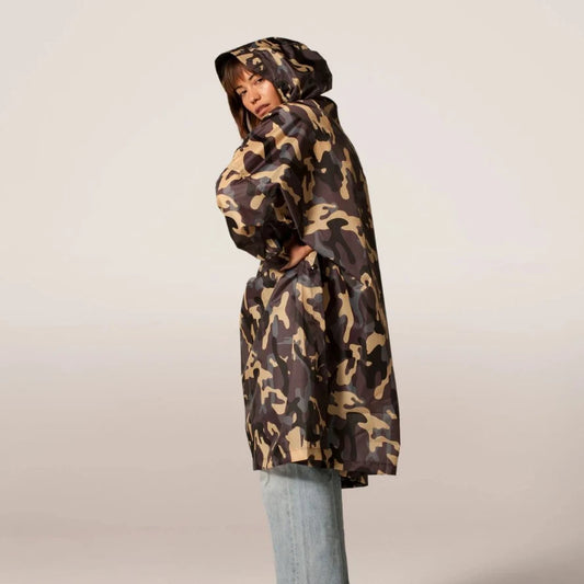rain poncho | camouflage