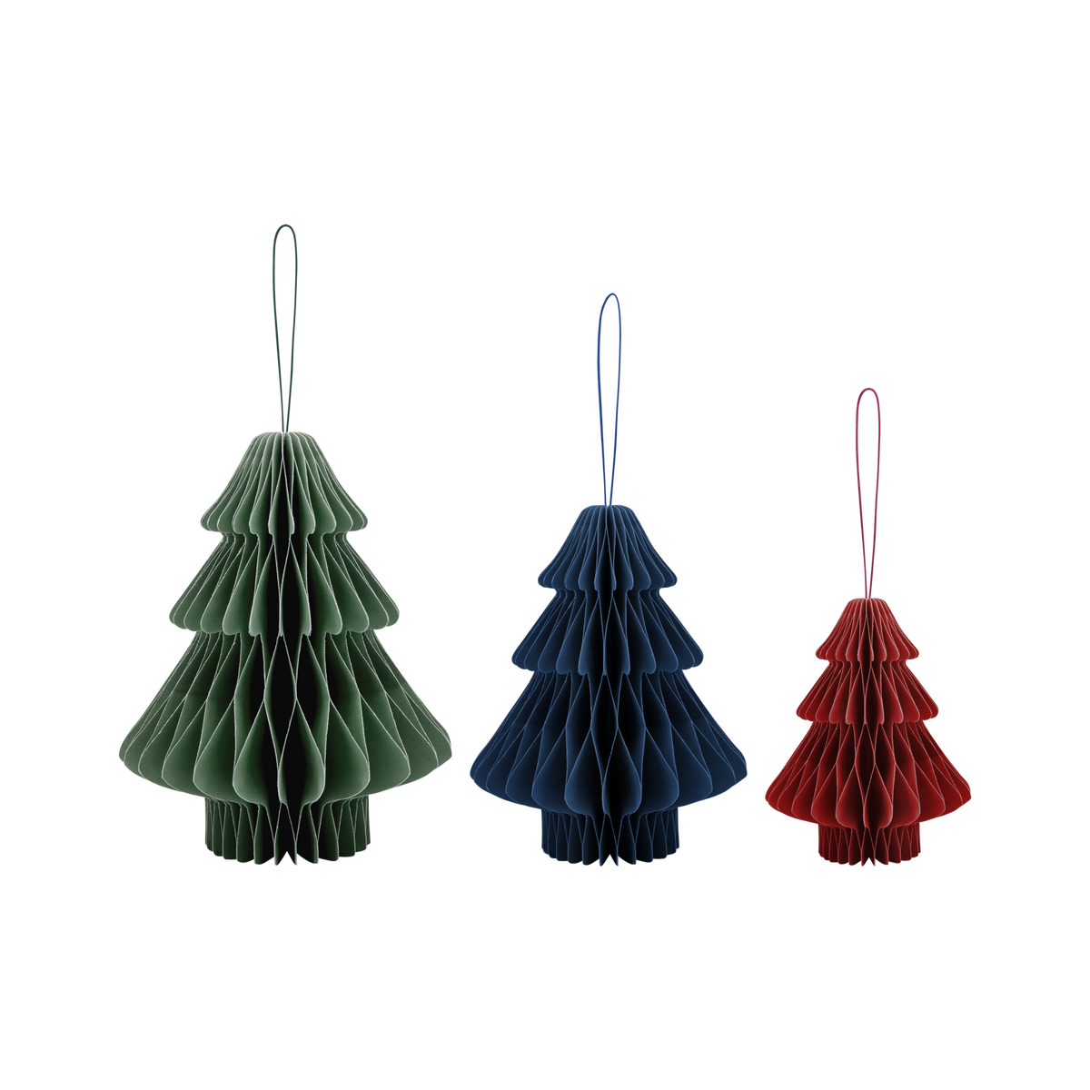 Baumschmuck | Tannenbäume, 3er-Set
