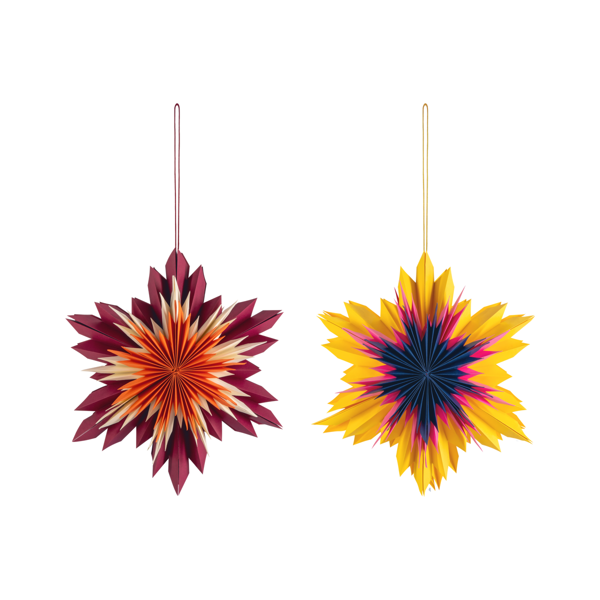 Papiersterne NOVA | 2er-Set
