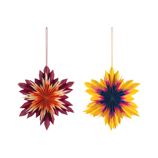 Papiersterne NOVA | 2er-Set
